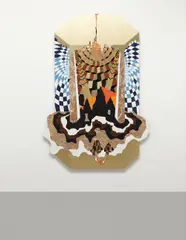 Space Between by Erica Ferrari, 2010, Formica and wax on wood, offered May 2013