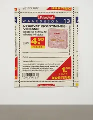 Gabriel Kuri, Adult Diaper, 2003, hand woven wool gobelin