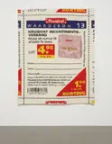 Gabriel Kuri, Adult Diaper, 2003, hand woven wool gobelin