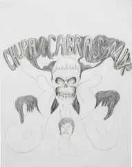 Daniel Guzmán, Chupacabras Mix, 1998, graphite on paper