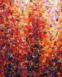 Eduardo Guelfenbein, Origin, 2013, acrylic on canvas