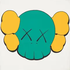 Untitled by Kaws, 2000, acrylic on canvas, sold Sep 2013