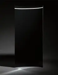 Davis Rhodes, Untitled (Black), 2007, spray paint on foamcore