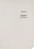 Jean-Michel Basquiat, Winter / Spring, 1984, charcoal on paper