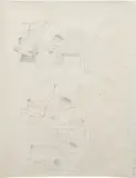 Tom Wesselmann, Working Drawing for Great American Nude #98, circa 1967, graphite on paper