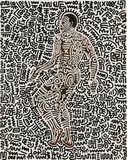 Keith Haring, Untitled (Bill T. Jones)
