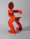 Keith Haring, Untitled, 1986, polyurethane enamel on aluminum