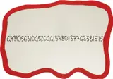 Frattali by Michelangelo Pistoletto, 1999-2000, acrylic on shaped mirror, sold Sep 2013