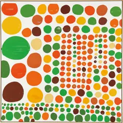 Tal R, Up, 2003, mixed media on canvas