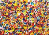 Will Fowler, Untitled, 2004, acrylic and collage on canvas