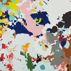 Ingrid Calame, fsstCk, 1998, enamel on aluminum