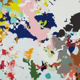 Ingrid Calame, fsstCk, 1998, enamel on aluminum