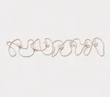 Sinnlos by Franz West, 2008, steel, synthetic resin varnish, sold Sep 2013