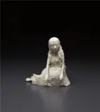 Kiki Smith, Alice II (Feet Uncrossed), 2006, porcelain