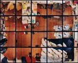 Cinthya Soto, Neptunstr. 37: Dormitorio, 2000, chromogenic print mounted to metal, in 20 parts