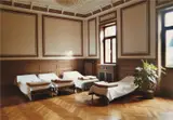 Candida Höfer, Kuranlage Bad Honburg, 1984, chromogenic print