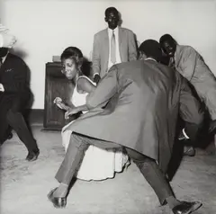 Danser le Twist by Malick Sidibé, 1965, gelatin silver print, printed in 1998, sold Sep 2013