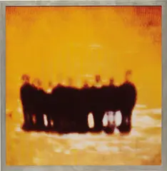 Merging P#1 by Michal Rovner, 1997, chromogenic print on board, sold Sep 2013