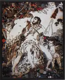 Hercules and Omphale (detail) after Francois Lemoyne from Pictures of Junk by Vik Muniz, 2007, chromogenic print, sold Sep 2013