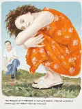 Muntean & Rosenblum, Untitled (The problem with happiness...), 2000, acrylic and graphite on paper