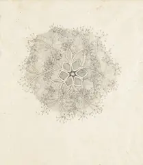 Ruth Asawa, Untitled, circa 1970, ink on rice paper