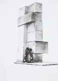 Wilhelm Sasnal, Untitled, 2003, graphite on paper