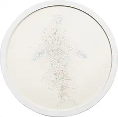 Bryan Crockett, Hope, 2002, colored pencil and graphite on paper, in artist's frame