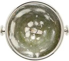 James Hopkins, On the Rocks, 2004, chrome champagne bucket, plastic, acrylic