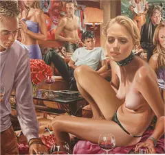 Terry Rodgers, Beaujolais Nouveau, 2003, oil on linen