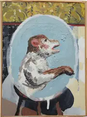 Cheyney Thompson, Monkey, 1999, oil on canvas