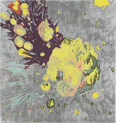 Fernanda Brunet, Swak!, 2003, acrylic on linen