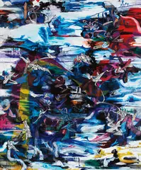 Suling Wang, Irrigation Plots, 2005, oil and acrylic on canvas