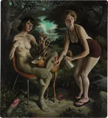 Erik Thor Sandberg, Alterations, 2010, oil on panel