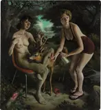 Erik Thor Sandberg, Alterations, 2010, oil on panel