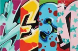 Seen, Untitled, 2013, spray paint on canvas