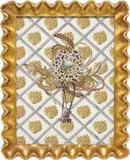 Only Built for Cuban Link by Rashaad Newsome, 2011, collage in customized antique frame, offered Sep 2013
