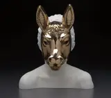 Charming Baker, All I Want Can Only Be Accomplished By Ignoring What You Need (white), 2011, patina and bronze