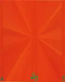 Mark Grotjahn, Untitled (Orange Butterfly Green M 2003 G), 2003, oil on linen