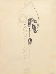 Andy Warhol, Dance Steps, 1962, pencil on paper