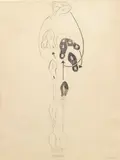 Andy Warhol, Dance Steps, 1962, pencil on paper