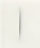 Lucio Fontana, Concetto spaziale, Attesa, 1964, waterpaint on canvas