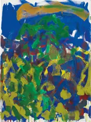 Untitled by Joan Mitchell, 1992, oil on canvas, sold Nov 2013
