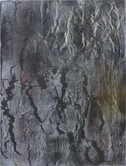 January 21 by Ryan Sullivan, 2011, oil, enamel, latex on canvas, sold Nov 2013