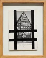Wade Guyton, Untitled, 2003, Epson DURABrite inkjet print on book page
