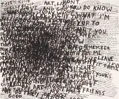 Sean Landers, This Is Never Just This, 2005, oil on linen