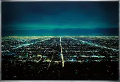 Doug Aitken, Rise, 1998-2001, Fujitran print, in aluminum lightbox