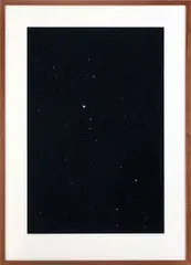 21h 16m / -65 ° (STE 1.25) by Thomas Ruff, 1992, chromogenic color print, mounted with Diasec face, in artist's wooden frame, sold Nov 2013