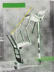 Kelley Walker and Wade Guyton, Untitled, 2005, Epson Ultrachrome inkjet print on canvas