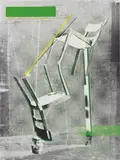 Kelley Walker and Wade Guyton, Untitled, 2005, Epson Ultrachrome inkjet print on canvas