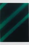 Walead Beshty, X-ray Jade* (photographic transparency, LAX/JFK/JFK/LAX, 158: 5.0bg 5.0 13.0 #00836E) *Alternate Name: Turquoise Green, 2008, color photographic print